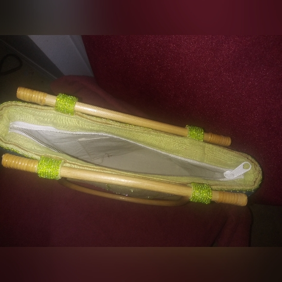 VINTAGE STUNNING SEQUENCE HANDBAG - Picture 3 of 5